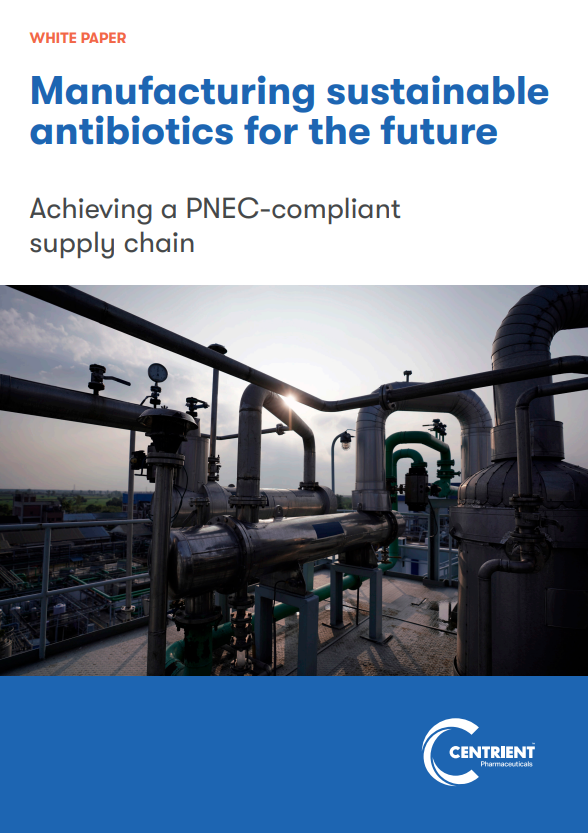 Manufacturing sustainable  antibiotics for the future
